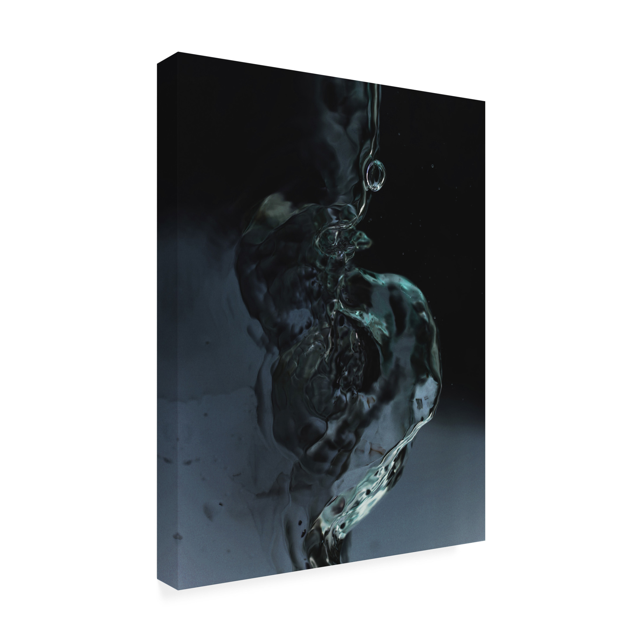 Trademark Fine Art Shot by Clint Aqua No2 Canvas Wall Art