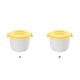 thumbnail image 4 of Bearachild Olla arrocera de 3,8 l, vaporera para microondas, minifabricante de horno, contenedor de cocina, utensilios para sopa, olla de vapor Cocina y Comedor Amarillo L Bearachild HA083783-02, 4 of 6