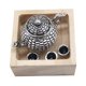 thumbnail image 4 of 1/12 casa de muñecas Mini juego de té realista simulado Mini tetera juego de tazas de té para muñecas Blanco perfke Mini tazas de tetera, 4 of 8