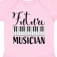 thumbnail image 4 of Inktastic Future Musician Piano Music Boys or Girls Baby Bodysuit, 4 of 5