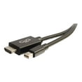 thumbnail image 2 of C2G 3ft Mini DisplayPort to HDMI Cable - Mini DP to HDMI Adapter Cable - M/M - Adapter - TAA Compliant - Mini DisplayPort male to HDMI male - 3 ft - black, 2 of 3