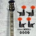 thumbnail image 2 of Ellipse Head Guitar Tuning Pegs In Orange With Bushings Screws Compatible For Ukulele And Bass Upgrades, 2 of 5