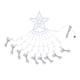 thumbnail image 2 of Cadena de luces LED solares con forma de estrella para decoración de árboles de Navidad o festivales, bodas y fiestas, 2 of 10