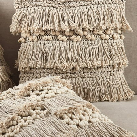 Mistana Hartwell Moroccan Wedding Blanket Square Fringe Cotton Throw Mistana Hartwell Moroccan Wedding Blanket Square Fringe Cotton Throw Pillow