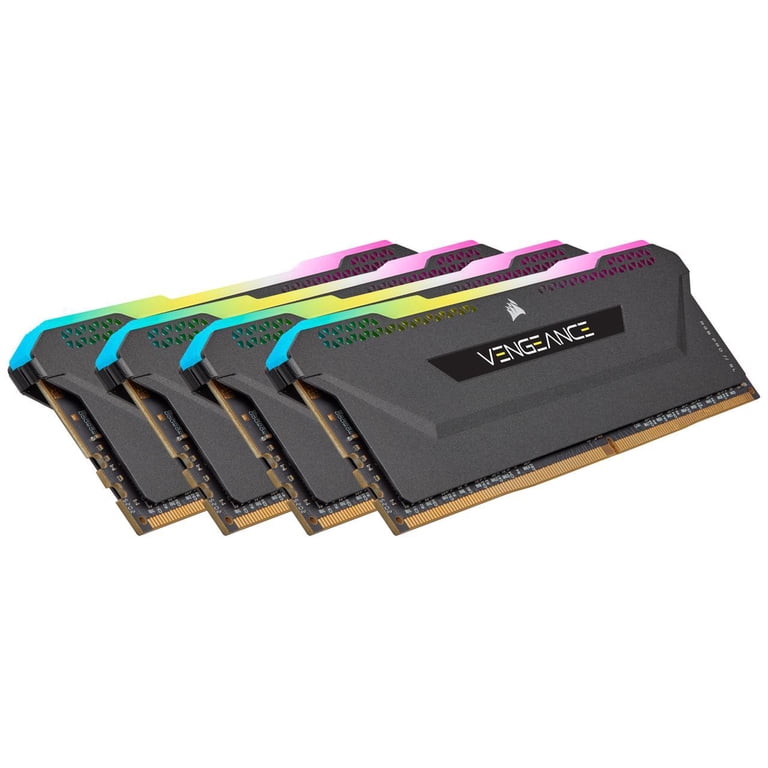 CORSAIR Vengeance RGB Pro SL 32GB (4 x 8GB) 288-Pin PC RAM DDR4 