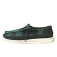 thumbnail image 5 of Gypsy Jazz Womens Prima Buffalo Plaid Slip On Fashion Sneaker (Green, 8.5), 5 of 5