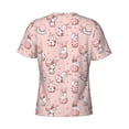 thumbnail image 6 of Qekee Easter Rabbit Classic Fit T-Shirt Men's Shirt Men's Tight Short Sleeves for Exercise, Running, Mountaineering - Easter Rabbit, 6 of 9