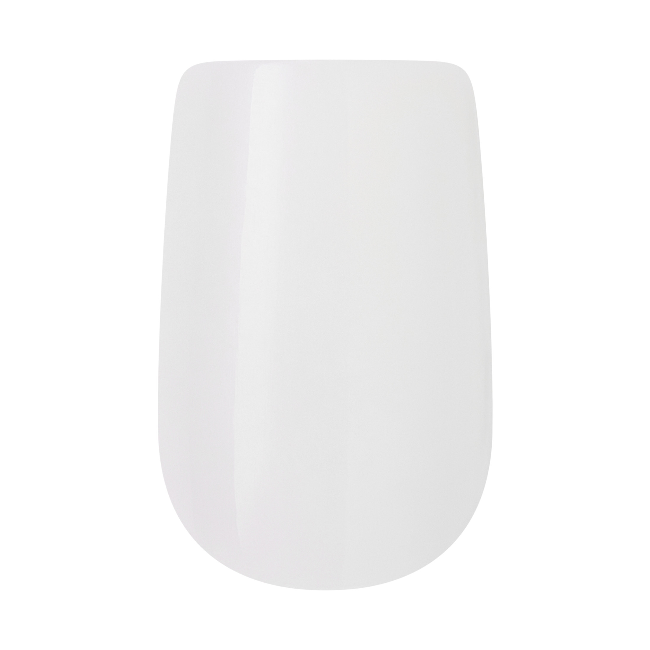 Kiss Professional Full Cover Short Square Press-On Nails, White photo 7