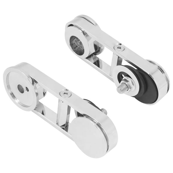 2X Adjustable Drop Mirror Relocator Mounts Fit For Harley Touring Street Glide