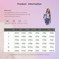 thumbnail image 6 of Choomomo Women's Space Alien Dress Rave Outfits Astronaut Gradient Sequin Metallic A-line Mini Dress Silver XXL, 6 of 6