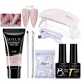 thumbnail image 1 of Juego De Esmalte De Gel De Extensión De Uñas LILYCUTE Kit Arte Nude Rosa Transparente Herramienta UV Acrílico Gao Jiahui  unisex, 1 of 2