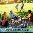 thumbnail image 3 of SAYFUT Patio Mat Outdoor Rug Patio Deck RV Reversible Area Rug Camping Floor Mat, 3 of 8