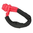 thumbnail image 3 of Rope Shackle, High Strength Synthetic Soft Shackle Safe Easy Operation With Protective Sleeve For ATV For Truck For SUV Red, 3 of 8