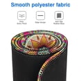 thumbnail image 7 of Mandala Mouse Mat: Add Charm to Your Office with Our Cute Design, Non-Slip Base, Waterproof & Stitched Edge Mousepad, Small Size 31.5x11.8 Inch, 7 of 7