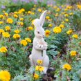 thumbnail image 5 of Easter-Decorations - Spring Bunny Decor - Table Centerpiece - Spring Figurines - Indoor Bunny Statues with Flower Farmhouse Office Room Decor for Table 5 * 4.25 * 11.75 inch, 5 of 16