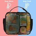 thumbnail image 5 of ALAZA Retro Floral Flower Lunch Box Insulated Lunch Bag Cooler Tote with Shoulder Strap, 5 of 7