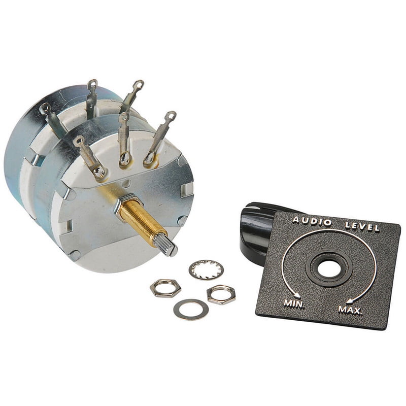 Parts Express Speaker LPad Attenuator 100W Stereo 1" Shaft 8 Ohm