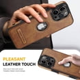 thumbnail image 3 of Funda DOGODON para iPhone 16 Pro Max 6.9" de Cuero con Soporte Retráctil, 3 of 7