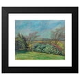 thumbnail image 2 of Theo Von Brockhusen 14x12 Black Modern Framed Museum Art Print Titled - View from Franzensberg (1909), 2 of 5