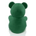 thumbnail image 4 of Plush 16-inch Classic Green Gummy Bear with Velvety Red Bow, By Holiday Time, 4 of 4