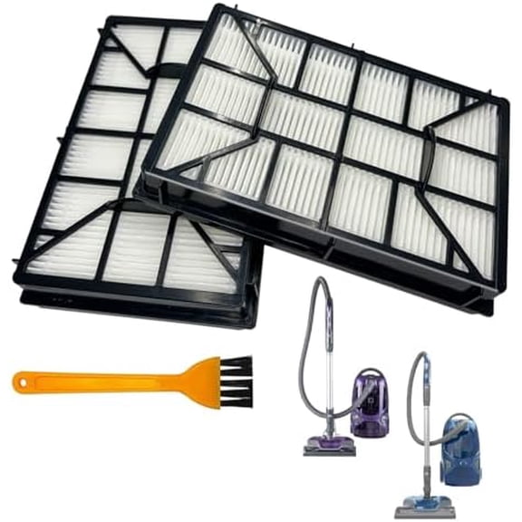 EF-12 HEPA Filter Replacement Compatible with Kenmore 62731, 52731, 81615, 81614, BC4026 Canister Vacuum Cleaners, Part #591021101 (2 Pack)$$Household Cleaning Products & Supplies