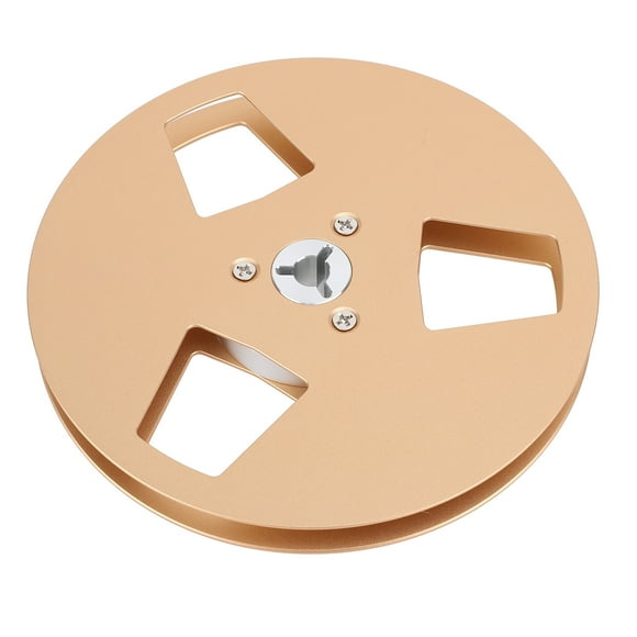 Carrete Vacío de Cinta de Sonido de 5 Pulgadas para Grabadora de Carrete Un Studer Revox, Carrete de Cinta Vacía de Aleación de Aluminio de 3 Orifios para Nagra, Cinta