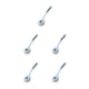 thumbnail image 3 of Ounissouiy cepillo de limpieza de cocina ollas de mango largo sartenes depurador de aceite fibra desmontable limpieza del hotel accesorios de herramientas Type2 NO2 Ounissouiy CBP485541, 3 of 5