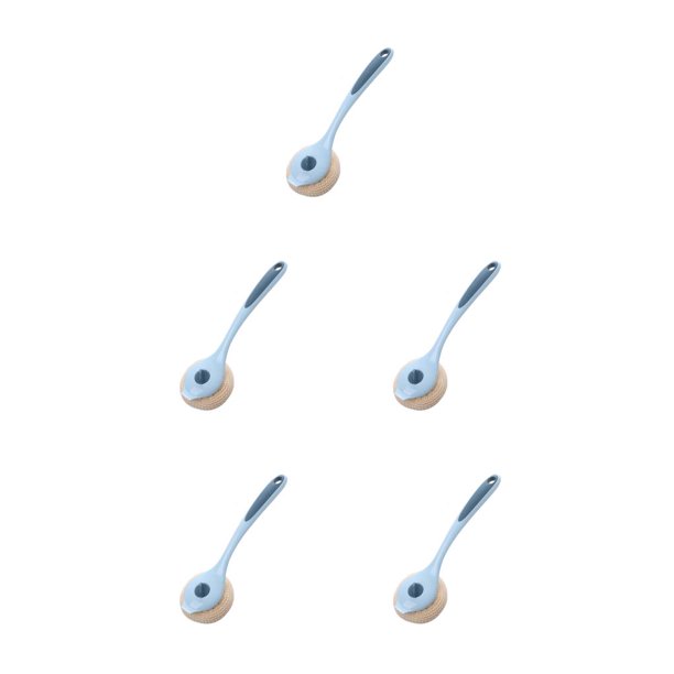 Bearachild cepillo de limpieza de cocina ollas de mango largo sartenes depurador de aceite fibra desmontable limpieza del hotel accesorios de herramientas Type2 NO2 Bearachild CBP485541