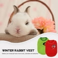 thumbnail image 4 of GOOHOCHY piezas de ropa decorativa para conejos, chalecos resistentes al desgaste, adorables prendas de conejo., 4 of 7