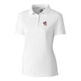 thumbnail image 2 of Women's Cutter & Buck White Louisville Cardinals Advantage Tri-Blend Pique Polo, 2 of 3