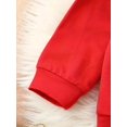 thumbnail image 4 of Boy's Christmas 2pcs Set - Cute Cartoon Santa Claus Reindeer & Snowman Print, 4 of 7