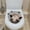 A, variant on Funny Creative 3D Cat Toilet Stickers,Squirrel 3D Sticker for Toilet,Animals 3D Wall Stickers,DIY Self-Adhesive Toilet Seat Decals,Waterproof Removable Toilet Lid Decals Bathroom Decor