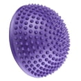 thumbnail image 1 of Foot Massage Ball, PVC Inflatable Half Yoga Massage Point Fitballs Exercises Trainer Fitness Balance Ball, 1 of 7