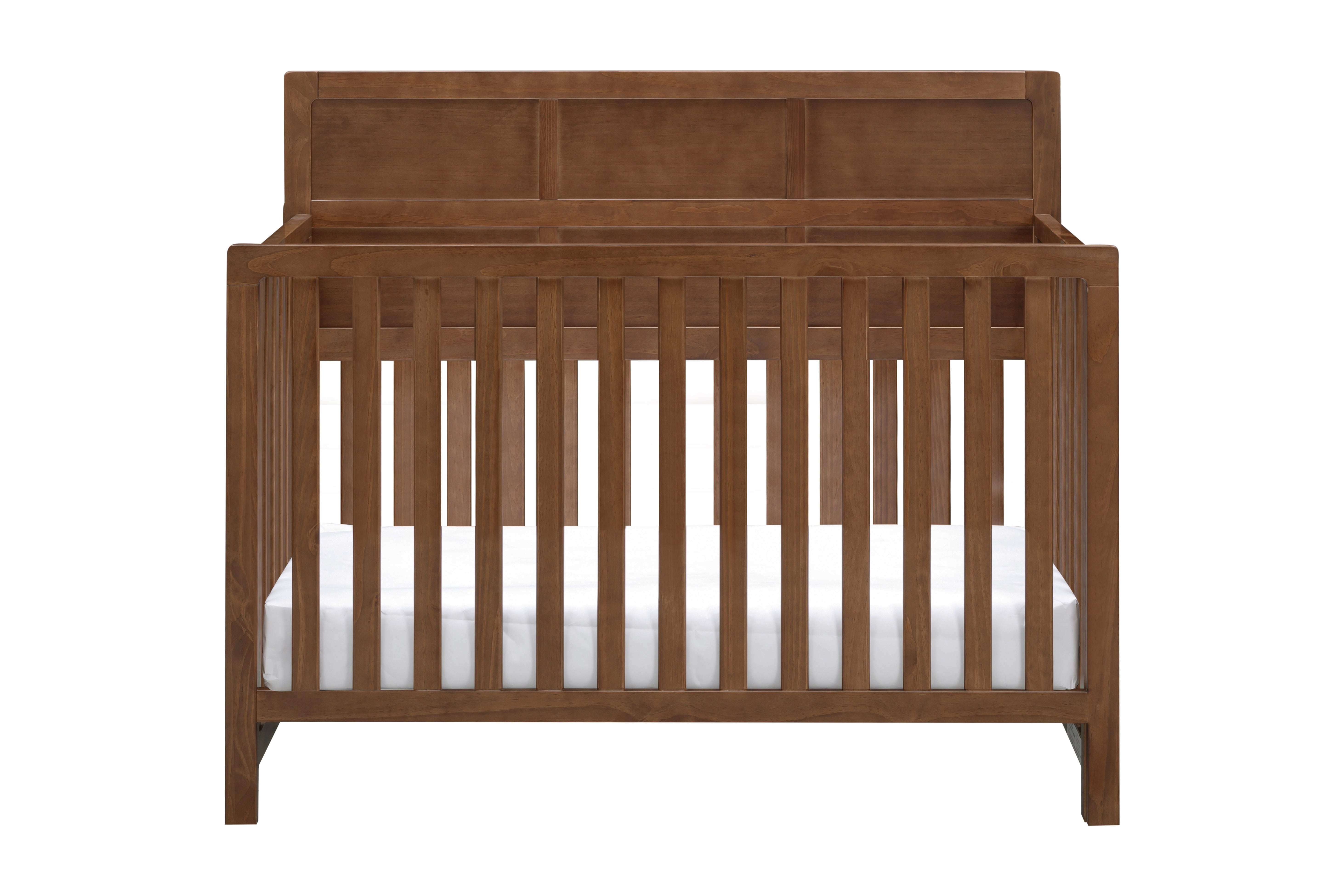 Suite Bebe Reign 4-in-1 Full Panel Crib in Walnut