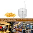 thumbnail image 4 of Panier à Frire Profond, Panier à Frire en Acier Inoxydable, Panier à Frire Réutilisable de Qualité Alimentaire Durable avec Poignée de Levage, Facile à Nettoyer, Adapté à Divers Environnements de Cuisson, 4 of 7