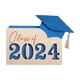 thumbnail image 1 of Bearachild Estuche de madera para tarjetas de graduación, regalo para la universidad y la escuela secundaria, el libro de tarjetas de graduación Artesanía Azul, 1 of 6