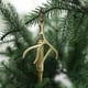 thumbnail image 3 of Adornos navideños con temática de caza | Adornos de balas y astas de metal | Decoración rústica navideña de 8 cm para cazadores, 3 of 3