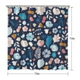 thumbnail image 5 of Rustic Garden Shower Curtain Waterproof Bathroom Decor with Hooks, 5 of 5