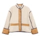 thumbnail image 2 of Puntoco Coat Chaqueta De Algodón Engrosada De Un Solo Pecho con Cuello Redondo A La Moda para Mujer con Chaqueta Cálida Y De Felpa Liquidación Puntoco Puntoco-1, 2 of 9