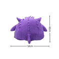 thumbnail image 4 of Pokemon Gengar Big Tongue Plushies Anime Peripheral large sized Gengar Sleep Pillow Dual Purpose Nap Blanket Stuffed Plush Toy, 4 of 5