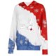 thumbnail image 4 of Moda Mujer Casual Navidad Impreso Manga larga Cordón Sudadera con capucha Tops Blusa Pompotops gfhjh13301, 4 of 5