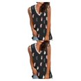thumbnail image 3 of Chaleco de mujer Minnieouse estampado Casual encaje Sexy pulóver Tanktop verano Top elegante tipo 9 XXL 2piezas, 3 of 5