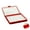 red bump 24, variant on Portable Paint Storage Box 12 Well 24 Well Watercolor Paint Storage Case Folding Paint Storage Box Paint Mixing Tray