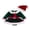 Green Red, variant on RUINIXCW Newborn Baby Girl Christmas Outfit Velvet Romper Dress Xmas Santa Elf Dress Infant Baby Girl Fall Winter Plush Trim Long Sleeve Dress Belt Hat