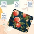 thumbnail image 3 of Peach 8.3x9.8 Inch Square Desk Mat with Non-Slip Rubber Bottom for Office and Gaming – Printed Mouse Mat, Desk Mat, Gaming Mouse Pad, 3 of 6