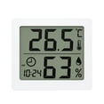 thumbnail image 3 of Christmas C1earance Sales! SRUILUO Household Indoor Thermometer, Digital Temperature And Humidity Monitor, Indoor Hygrometer Sensor, Hygrometer, Baby Room, Greenhouse Hygrometer White, 3 of 6