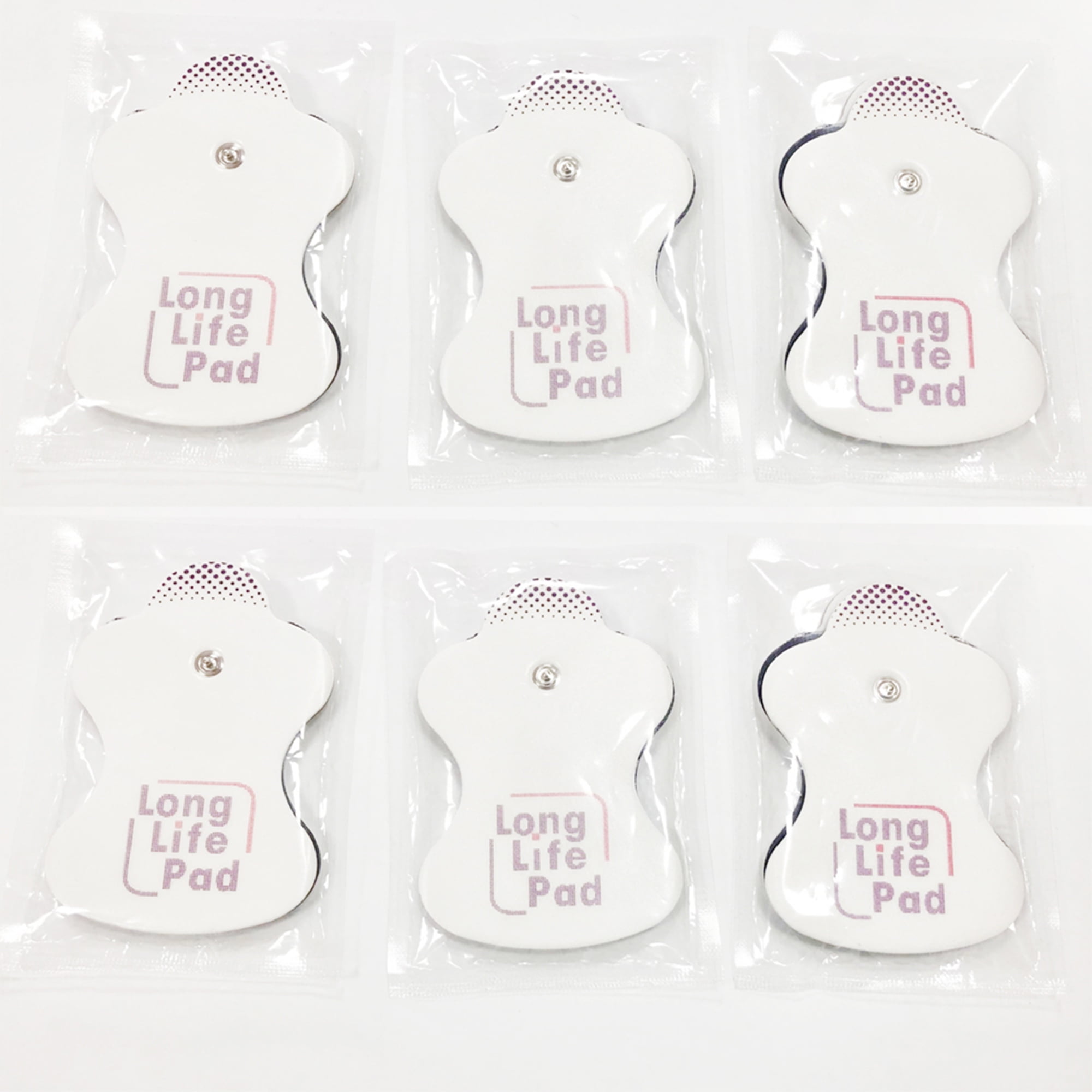 DODOING 12pcs Electrode Pads Self-adhesive Replacement Electrode Pads Reusable Massage Gel Pads Massagers Pads
