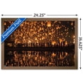 thumbnail image 3 of Thousands of Lanterns Wall Poster, 14.725" x 22.375", Framed, 3 of 3
