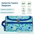 thumbnail image 3 of Wildkin Kids Travel Toiletry Bag (Confetti Blue), 3 of 7