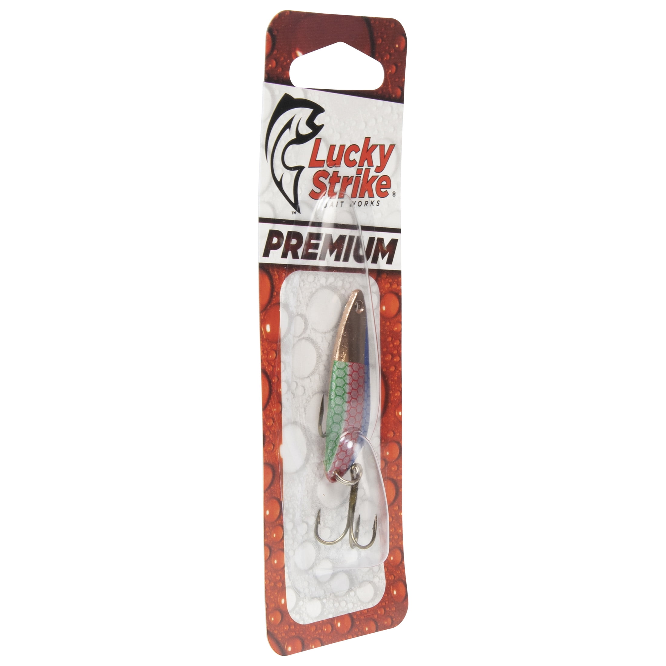 Cuillère leurre Lucky Strike Baitworks Rainbow, 1-3/4", cuillère de pêche